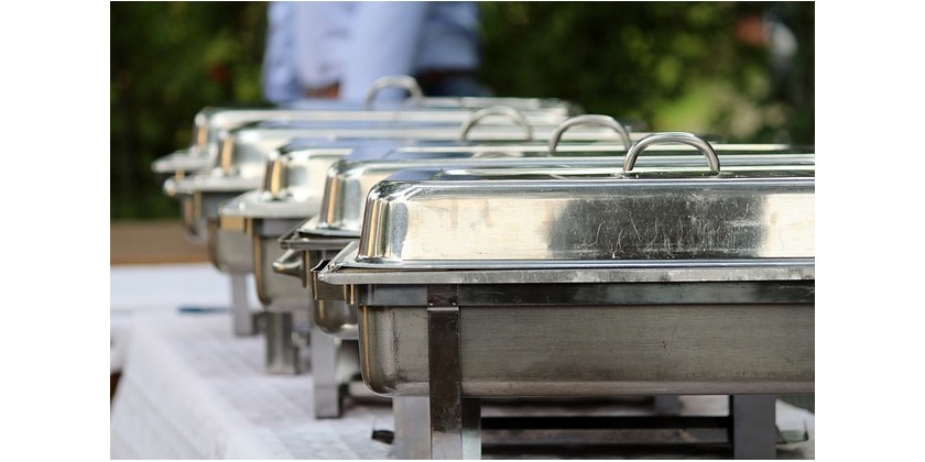 Keep Food Warm in Elegant Chafing Dishes