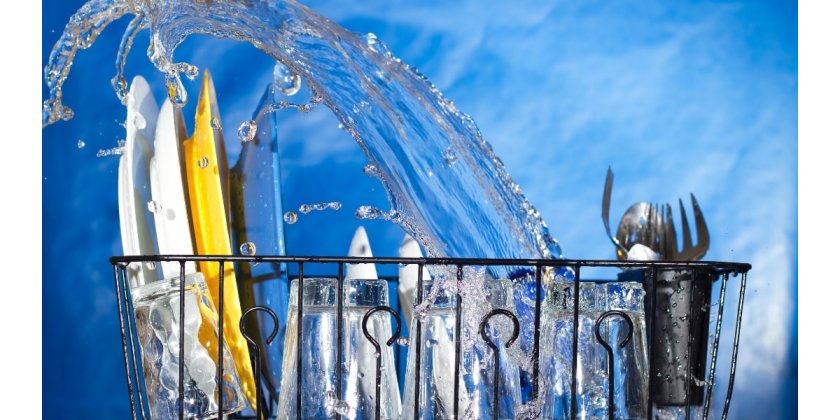 What is the benefit of a commercial dishwasher for a restaurant?