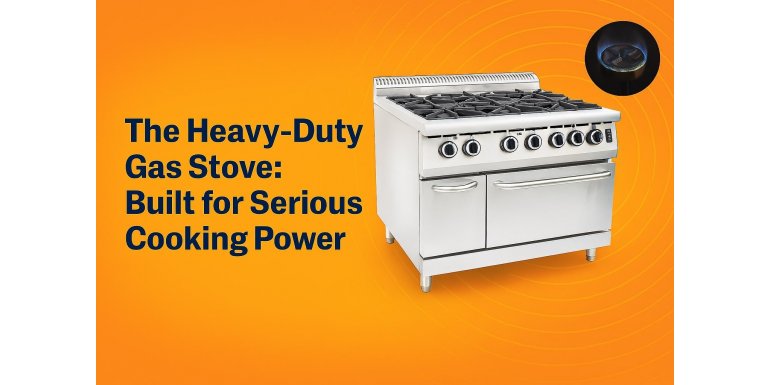 The Heavy-Duty Gas Stove Built for Serious Cooking Power
