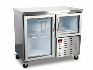 1.5 GLASS DOOR UNDERBAR FRIDGE
