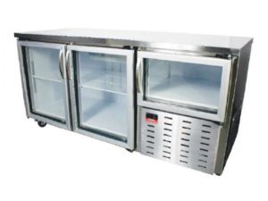 2.5 GLASS DOOR UNDERBAR FRIDGE