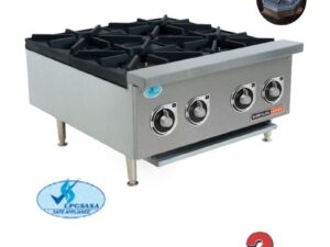STOVE GAS ANVIL - HEAVY DUTY - 4 BURNER