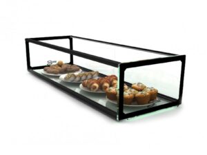 AMBIENT DISPLAY CABINET 'SALVADORE' - SINGLE SHELF - EXTRA LONG