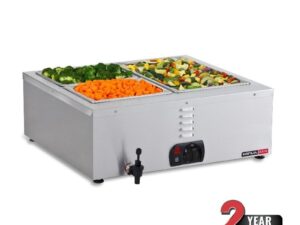 Anvil Bain Marie Table Top 2 Division
