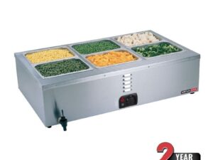 Anvil Bain Marie Table Top 3 Division