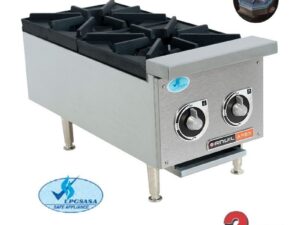 Anvil Gas Stove - 2 Burner - Heavy Duty