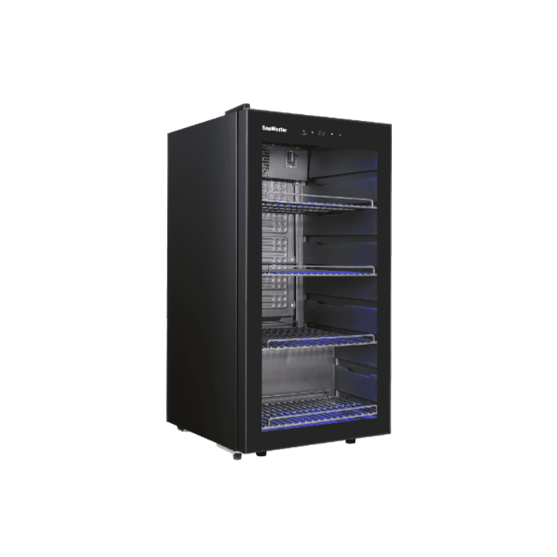 BEVERAGE COOLER UNDER COUNTER 86LT - BLACK