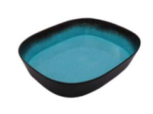 CAPSULE BOWL RECTANGLE (MED BLUE)