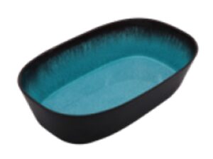 CAPSULE BOWL RECTANGLE (MED BLUE)