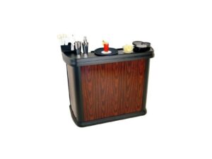 MAXIMIZER PORTABLE BAR - CHERRY WOOD