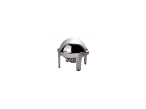 CHAFING DISH IBIS ROUND ROLL TOP 18/10 S/STEEL