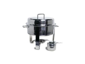 CHAFING DISH ROUND - POLISHED