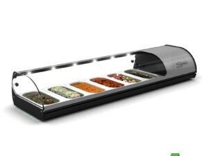 COLD FOOD BAR - SALVADORE 8 INSERT - SILVER