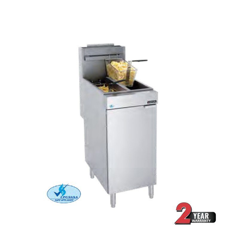 DEEP FRYER ANVIL - FLOOR STANDING (GAS)