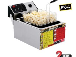 DEEP FRYER ANVIL - McCAINS 1 x 5LT - TABLE TOP SINGLE (ELEC)