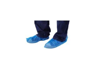 DISPOSABLE SHOE COVERS - BLUE - PACK OF 100