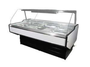 ECO DISPLAY CURVED GLASS BAIN MARIE