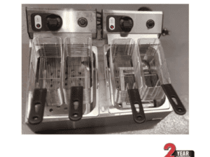 FISH FRYER ANVIL - TABLE TOP DOUBLE PAN (ELEC)