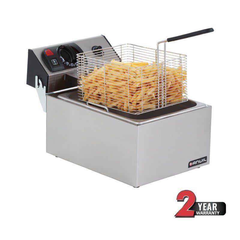 FISH FRYER ANVIL - TABLE TOP SINGLE PAN (ELEC)