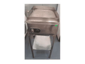 FLAT TOP GRILLER WITH STAND 350mm