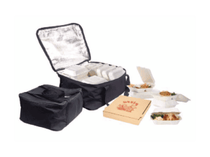 FOOD DELIVERY BAG - BLACK