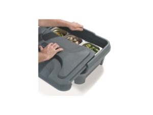 FOOD SERVER TOP LOADER - 200mm - BLACK