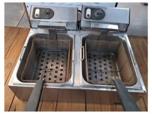 FRYER TABLE MODEL 2 x 5LT