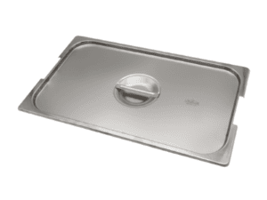 GASTRONORM FOOD PANS - S/STEEL WITH HANDLES -  FULL LID
