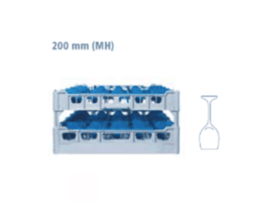 GLASS BASKET 500 X 500MM - 36 COMPARTMENT - 200MM MAX HEIGHT