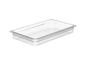 GN FOODPAN 1/1 POLYCARBONATE (CLEAR) - 65MM(D) 8.5LT