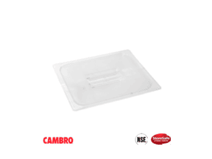HALF PAN INSERT - LID SOLID (CLEAR)