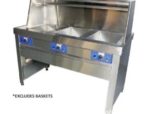 HOTEL MODEL FRYER - 380v - FLOOR STANDING