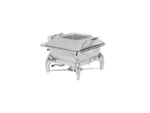 INDUCTION CHAFING DISHES WITH GLASS LID CHEFLINE SQUARE