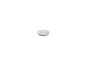 INSERT ROUND PORCELAIN - 3 DIV