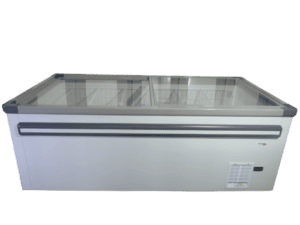 ISLAND FREEZER - 820L - GLASS SLIDER