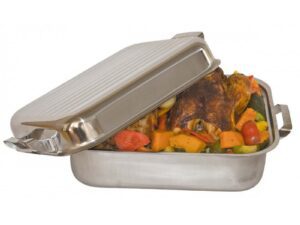 ROASTING SET RECTANGULAR - S/STEEL
