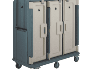 MEAL DELIVERY CART 30 TRAY SLATE BLUE