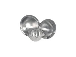 MEASURING BOWL S/STEEL NOTCHED ROUND - 800ml