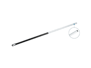 MOULDED TOP AND BOTTOM PLUG HANDLE - BLACK 1300 x 24MM