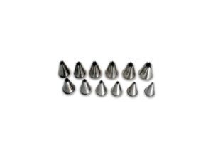 NOZZLE SET S/STEEL - STAR 12 PIECE