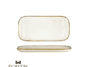 RECTANGULAR PLATE - FYNBOS 'KAROO SAND' - 35.5CM X 18.5CM (4)