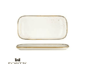 RECTANGULAR PLATE - FYNBOS 'KAROO SAND' - 45CM X 21CM (3)
