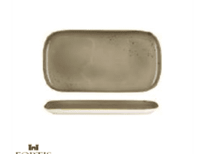 RECTANGULAR PLATE - FYNBOS - MOUNTAIN GREY - 35.5CM X 18.5CM (4)