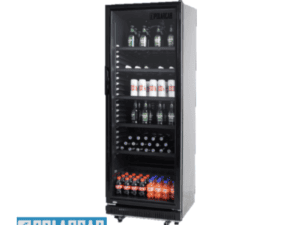 POLARCAB BEVERAGE COOLER - 620 X 635 X 1732MM - BLACK