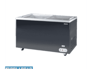 POLARCAB FREEZER WITH SLIDING GLASS TOP - 197L