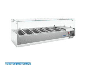 POLARCAB PIZZA INGREDIENT FRIDGE - 6 DIVISION
