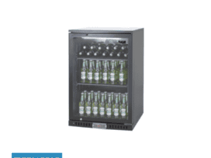 POLARCAB BLACK BAR COOLER - 1 DOOR