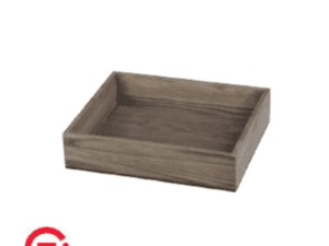 GRAY ASHWOOD TRAY - 325 X 265 X 40MM