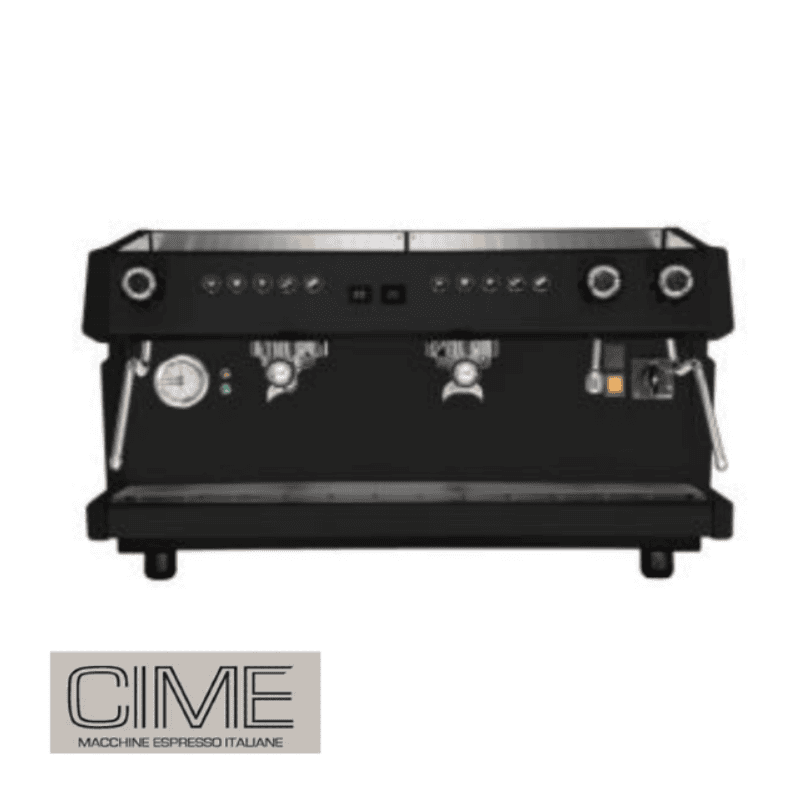 COFFEE MACHINE LUNA SB - 2 GROUP , SHOT TIMER , AUTOMATIC /ELECTRONIC ,TOTAL BLACK