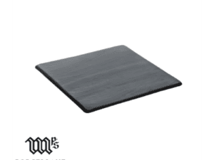 SLATE SQUARE TRAY - BLACK - 25CM X 25CM (4)